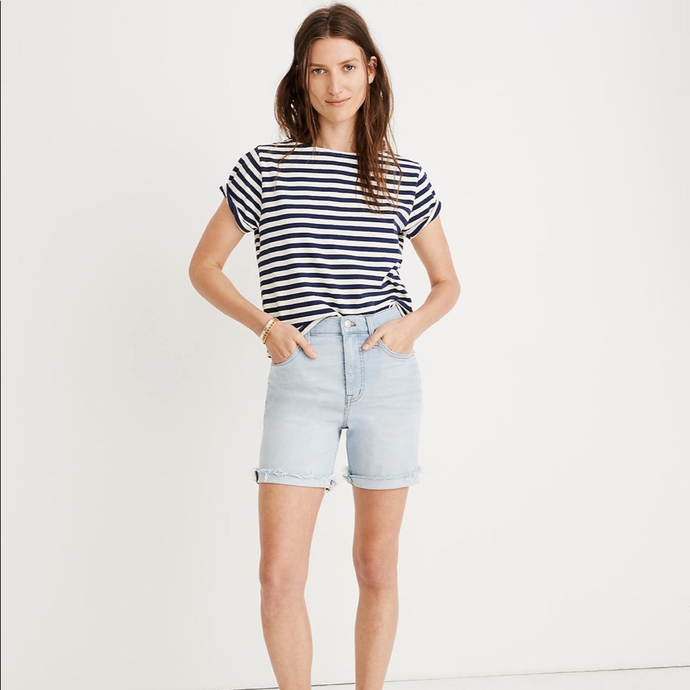 Madewell Mid-Length Denim Short